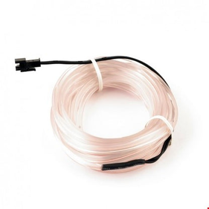 Luz LED de neón para salpicadero de coche, de 2 metros, blanca