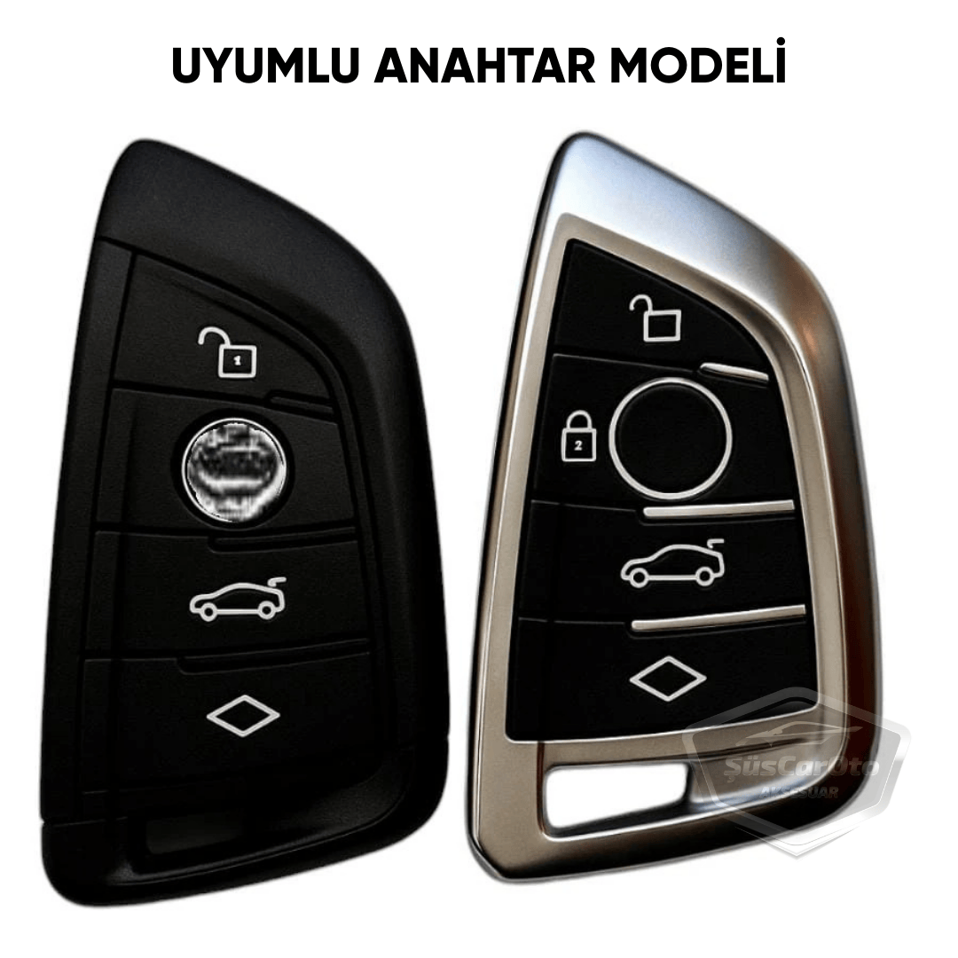 Funda de silicona para llave de coche BMW Serie 1, 3, 5, 6, 7 G32 G30 G20 G11 y X1 X3 X5 X6 X7 y Z4 M, carcasa amortiguadora de llave, llavero, gris titanio oscuro PNT110