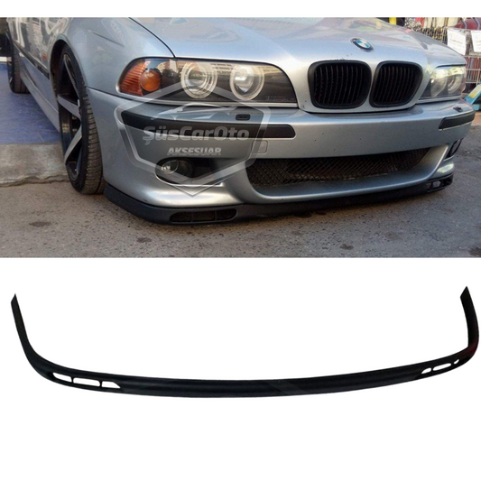 BMW Serie 5 E39 1995-2004 compatible, labios universales Laguna, labios frontales flexibles, 2 piezas, extensión de parachoques delantero, alerón inferior, guardabarros