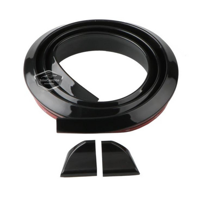 Alerón trasero tipo Samurai M3 para BMW Serie 5 E60 2003-2010, moldura de maletero, negro brillante Piano Black