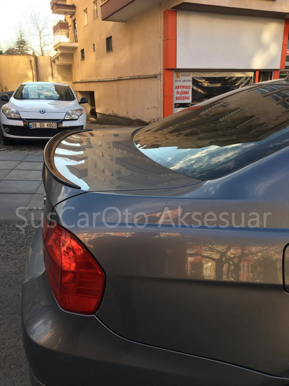 Spoiler para maletero BMW E90 318 320 325 330 Negro Piano-Blanco
