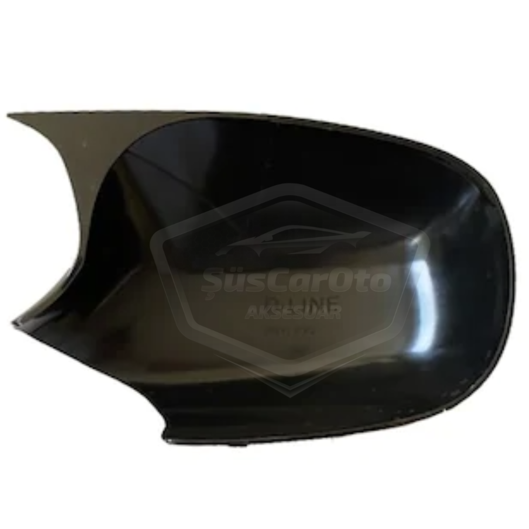 BMW E90 LCI Facelift 2008-2011 Serie 3 Tapas de Espejo Murciélago Bat Wing Negro Piano Plástico ABS