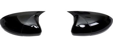 BMW E93 LCI 2010-2012 Carcasa de espejo estilo murciélago Batman, plástico ABS negro piano