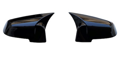 BMW F10 2010-2013 Carcasa de espejo retrovisor Batman Bat ABS Plástico Negro Piano