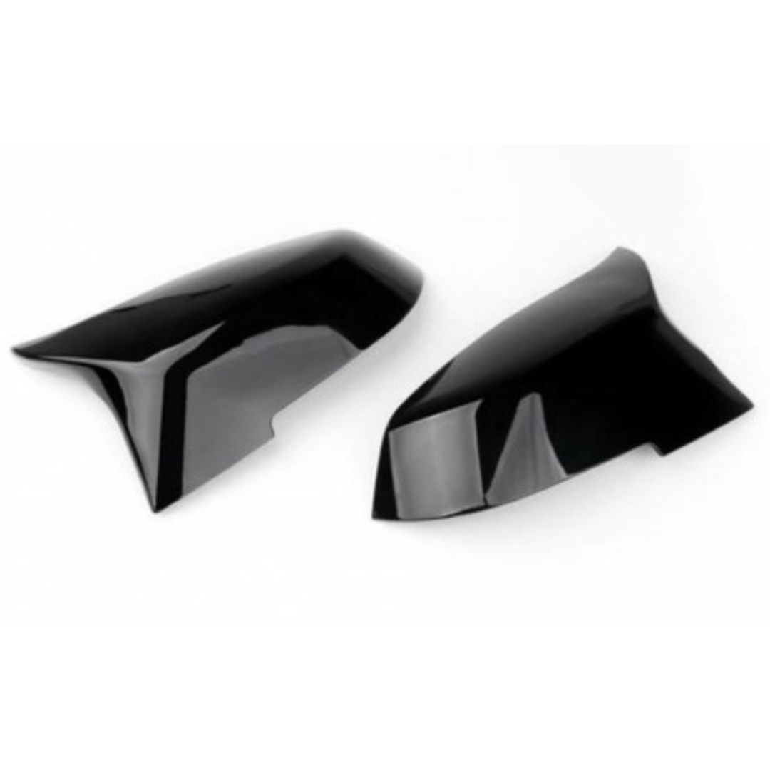 BMW F30-F32-F20 2012-2018 Cubierta de espejo de murciélago Batman, plástico ABS Piano Black