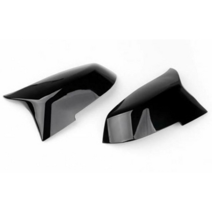BMW F30-F32-F20 2012-2018 Cubierta de espejo de murciélago Batman, plástico ABS Piano Black