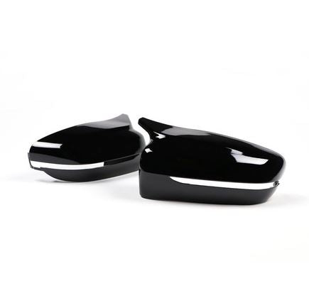 Cubierta de espejo Batman Murciélago BMW G20 Serie 3 Piano Negro Plástico ABS