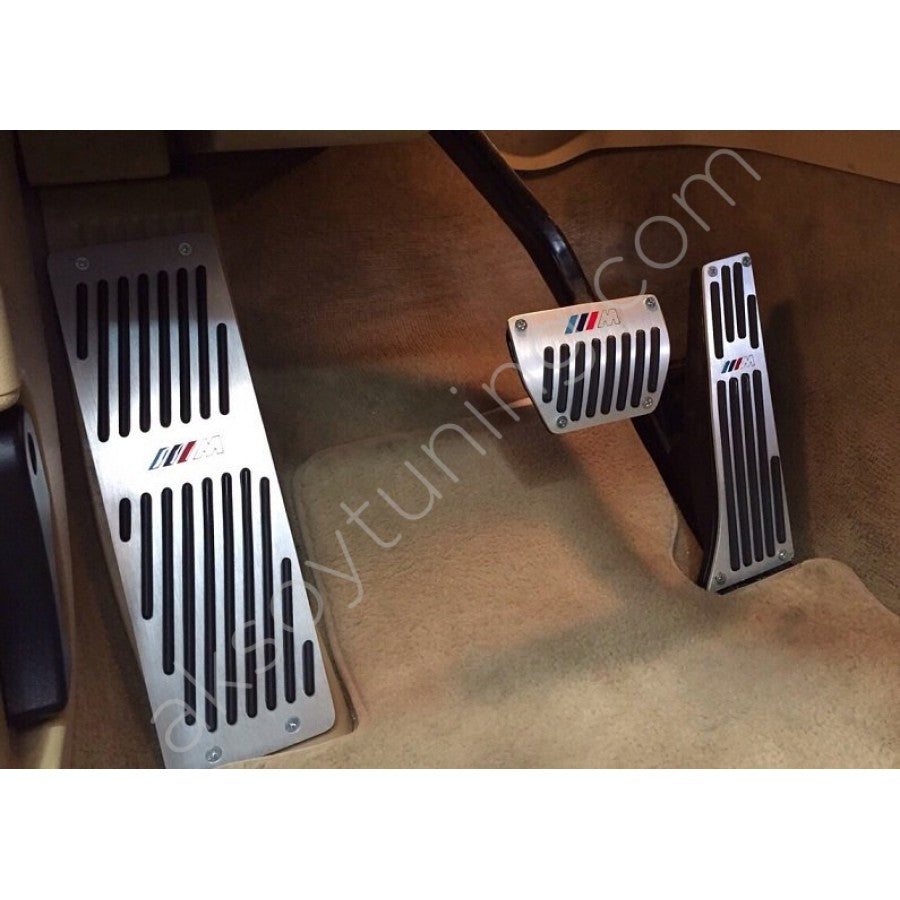 Juego de pedales BMW automáticos, cromados originales, X1 E46 E90 E92 E93