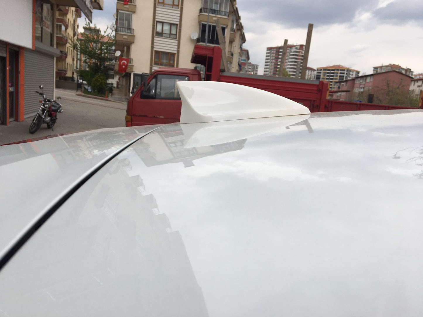 Antena de techo tipo aleta de tiburón, eléctrica, para BMW M3