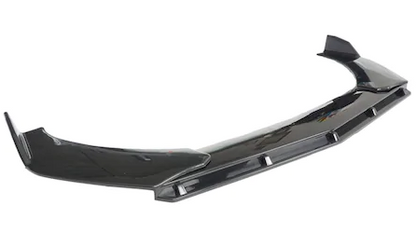 Renault Clio 5 Labio Flexible BRABUS 3 Piezas Negro Piano Plástico ABS con Aleta