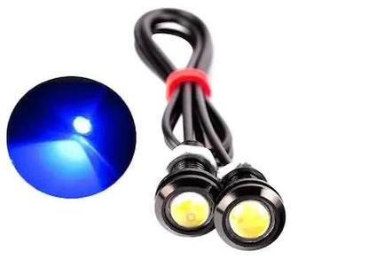 Luces de circulación diurna LED Eagle Eye, azul hielo, par