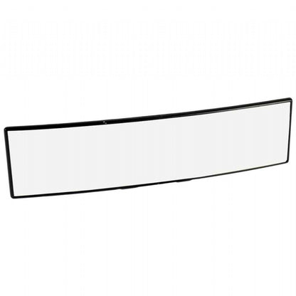 Carub 280 mm Espejo Retrovisor Adicional Encajable Tijera Abombado Negro