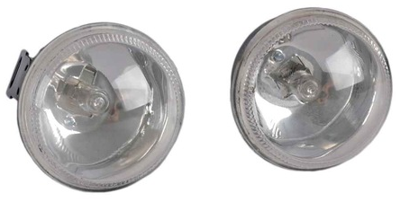 Carub Faro antiniebla redondo 6,5 cm blanco 12V