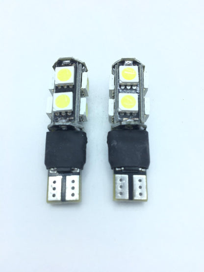 Bombilla de estacionamiento intermitente Carub 9 LED, sin base, LED intermitente blanco