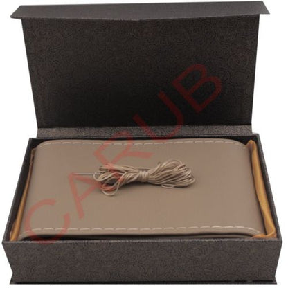 CARUB Funda de Volante Beige para Coser con Aguja