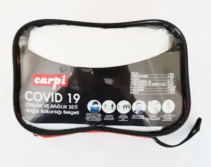 Carpi Kit de Prevención y Salud Covid 19, certificado por el Ministerio de Sanidad