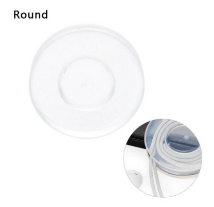 CARUB Soporte Adhesivo Transparente de Silicona Nano para Teléfono Gel