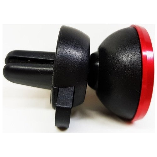 Soporte de teléfono para coche con clip magnético Rojo