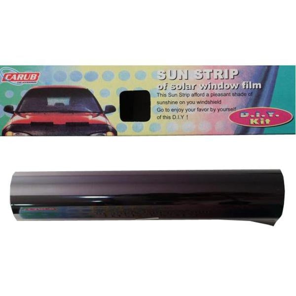 Película para parabrisas CARUB 20CM X 220CM TP-BK-S NEGRO-ESPEJO