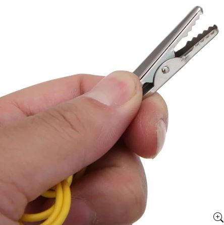 Carub Probador de corriente para coche 6V-24V con pinza de cocodrilo