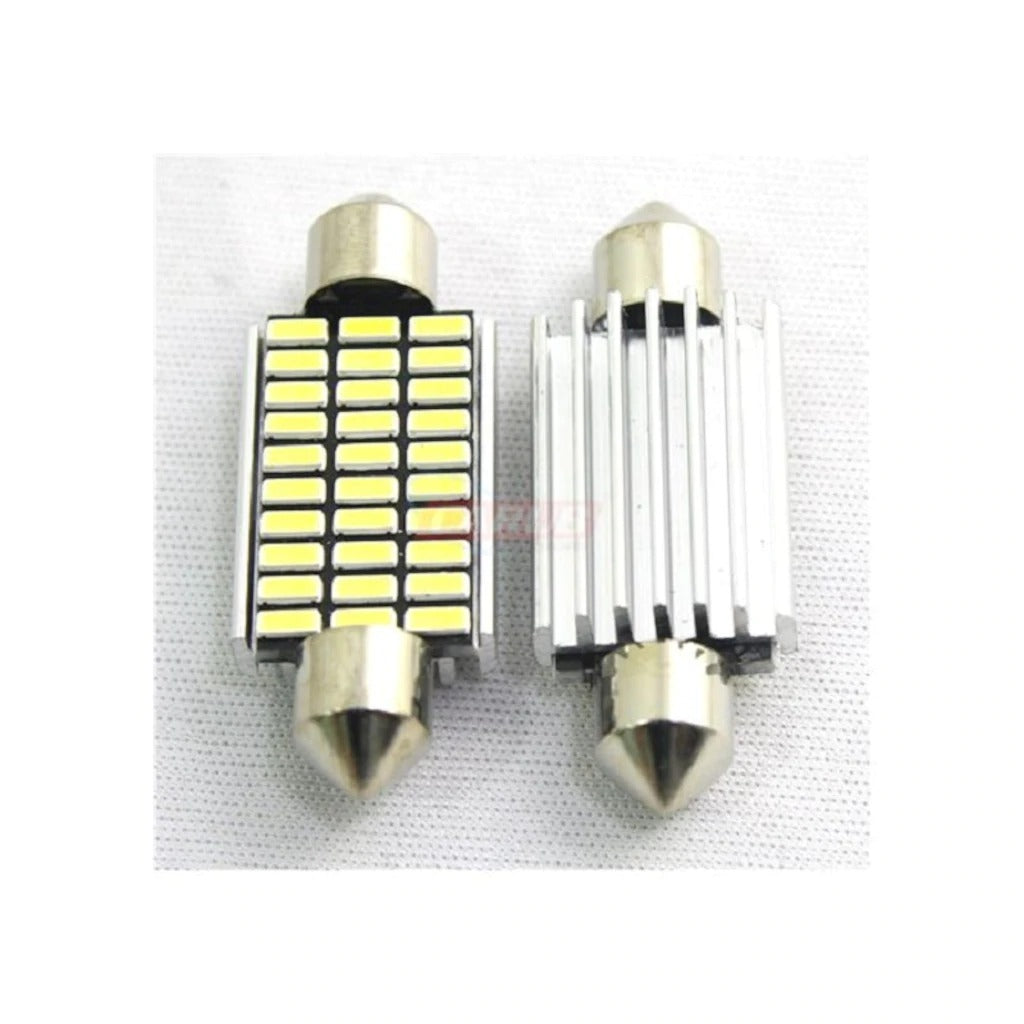 CARUB Bombilla de techo/matrícula Sofit Canbus 12V 30 LED 39mm