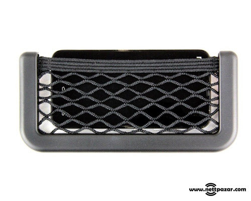 Soporte de teléfono CARUB con red adhesiva para salpicadero