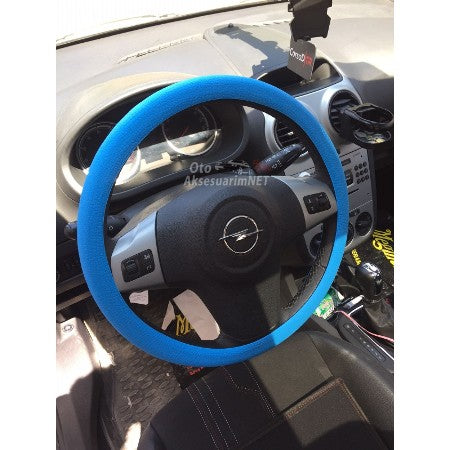 Funda de Volante de Silicona Azul Inodora Ultra Fina Carub 36Cm-42Cm