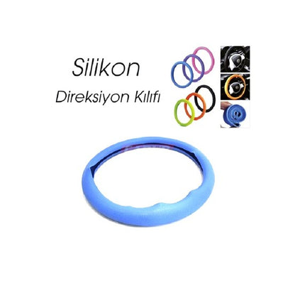 Funda de Volante de Silicona Azul Inodora Ultra Fina Carub 36Cm-42Cm