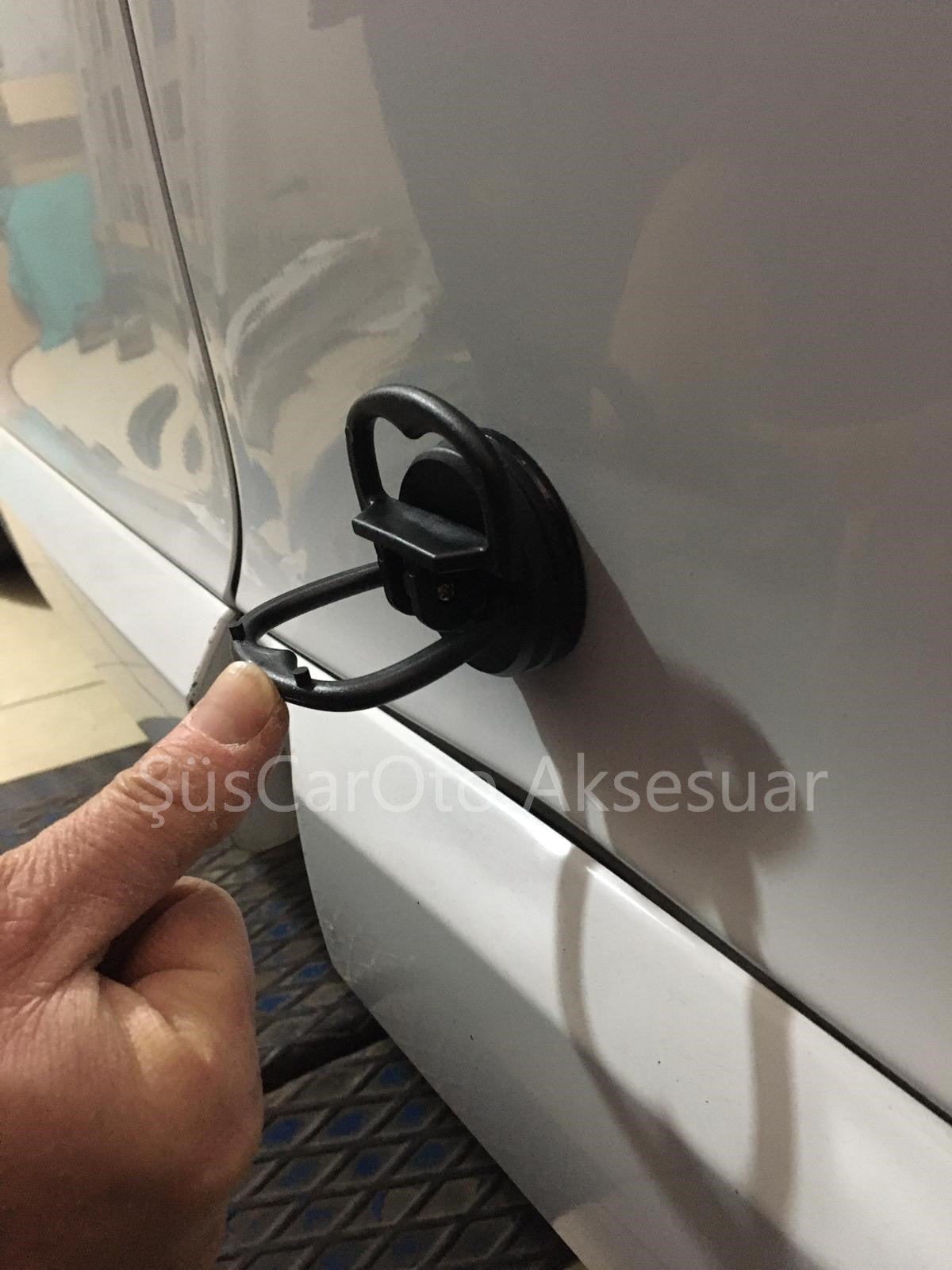CARUB Reparador de abolladuras de carrocería de coche con ventosa, removedor de abolladuras NEGRO