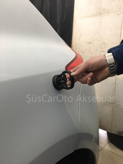 CARUB Reparador de abolladuras de carrocería de coche con ventosa, removedor de abolladuras NEGRO