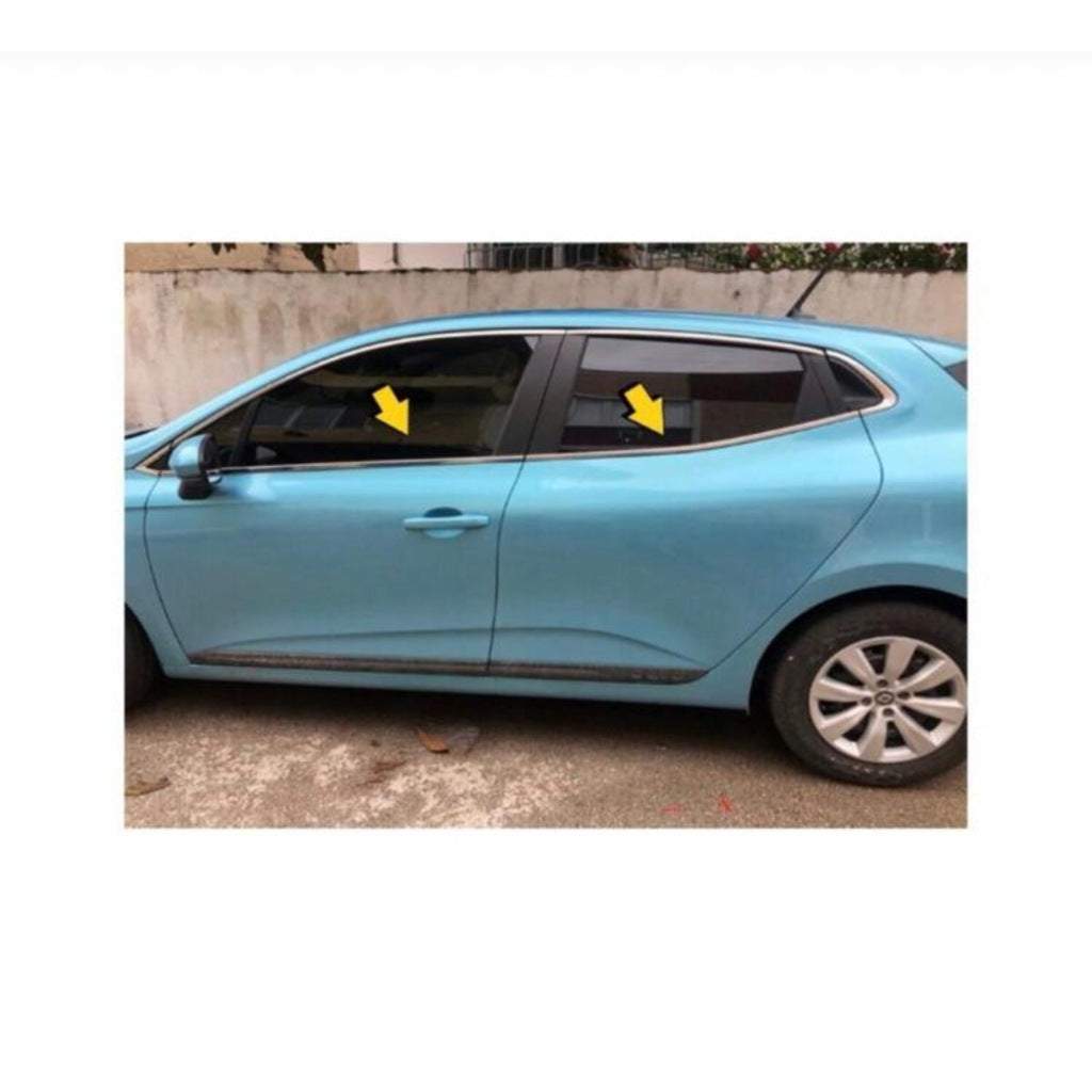 Renault Clio 5 Moldura cromada para ventanas, juego completo de 12 piezas, 2019 en adelante