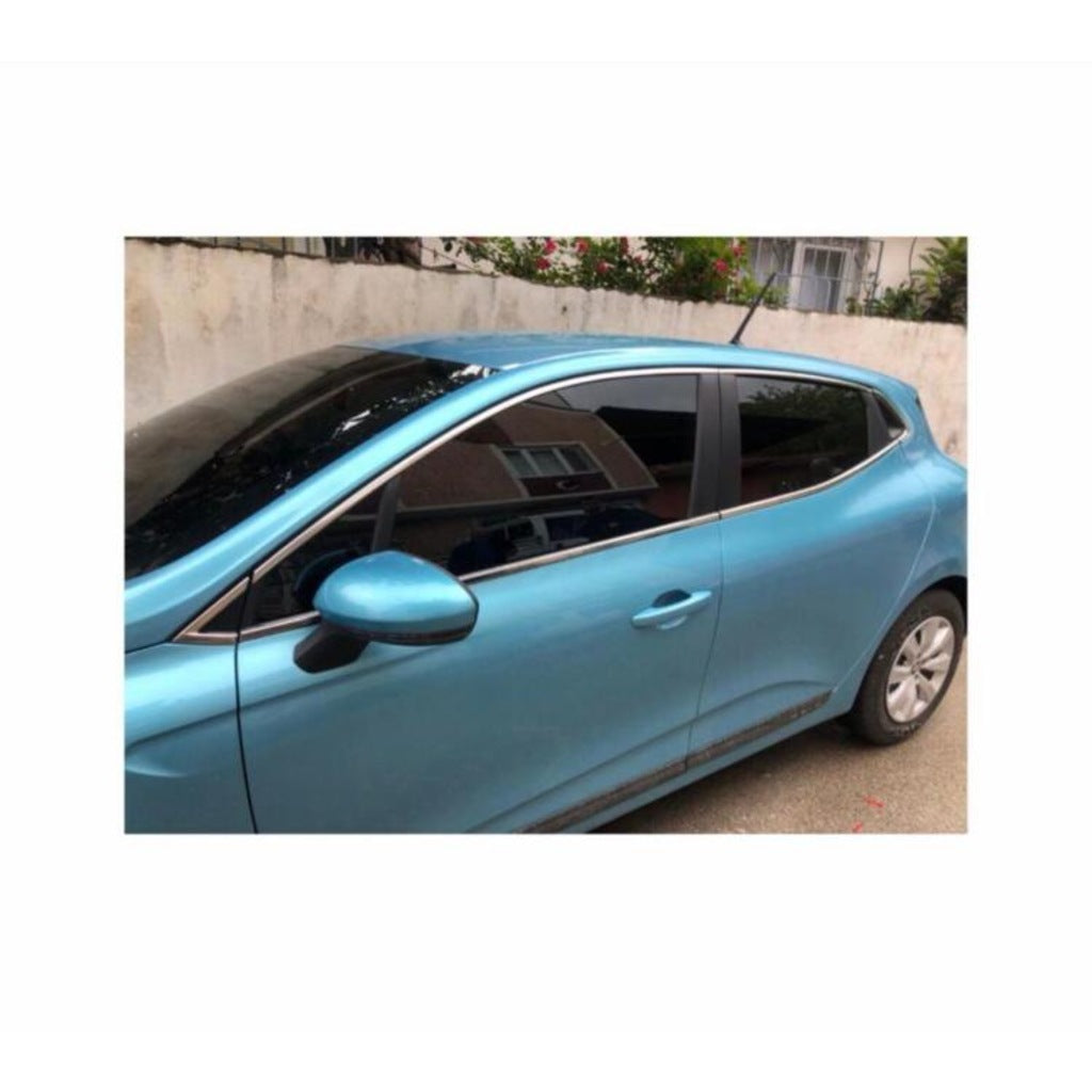 Renault Clio 5 Moldura cromada para ventanas, juego completo de 12 piezas, 2019 en adelante