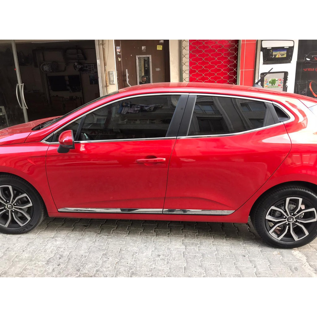 Renault Clio 5 Moldura cromada para ventanas, juego completo de 12 piezas, 2019 en adelante