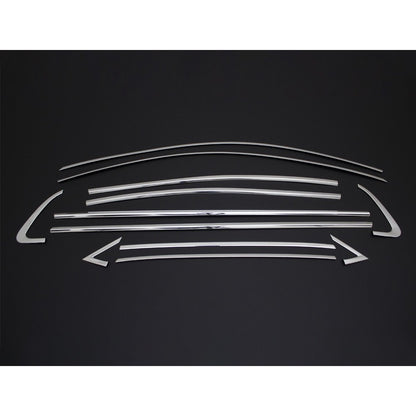 Renault Clio 5 Moldura cromada para ventanas, juego completo de 12 piezas, 2019 en adelante