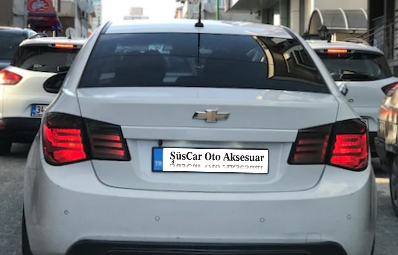 Spoiler de maletero Chevrolet Cruze, embellecedor de maletero blanco brillante