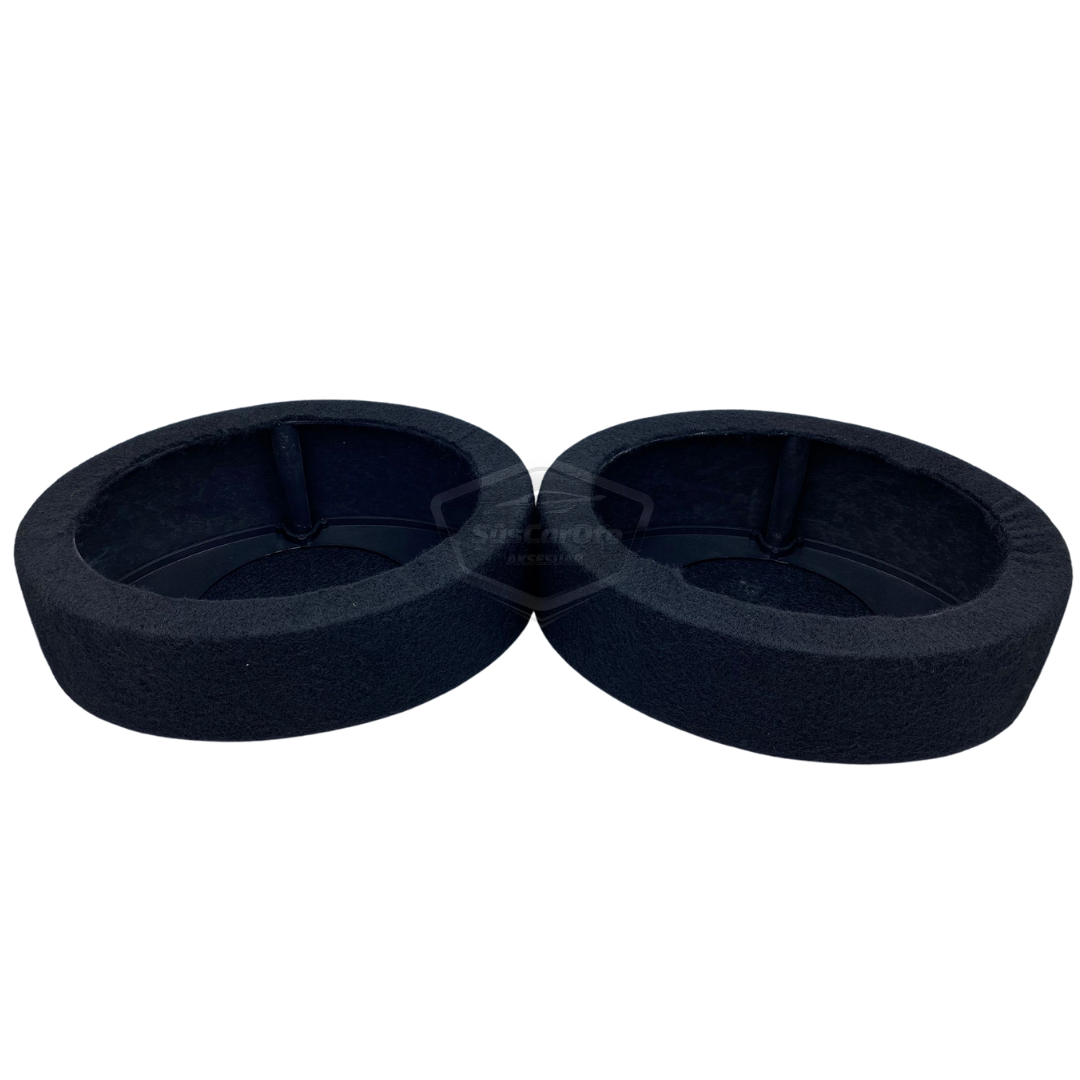 Soporte elevador universal para altavoces ovalados de doble vía de 6"x9" y redondos de 16 cm, cuña, juego de 2 ONH13