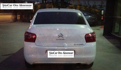 Spoiler delgado para maletero Citroen C Elysée Blanco Brillante