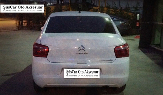 Spoiler delgado para maletero Citroen C Elysée Blanco Brillante