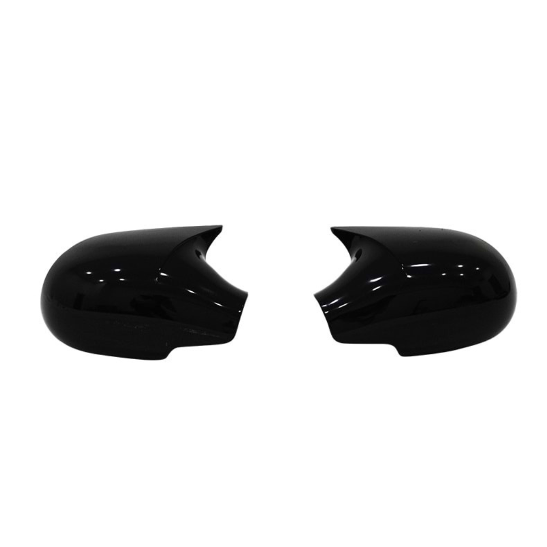 Cubierta de espejo retrovisor Batman Bat compatible con Citroen C2 2004-2008, plástico ABS negro piano