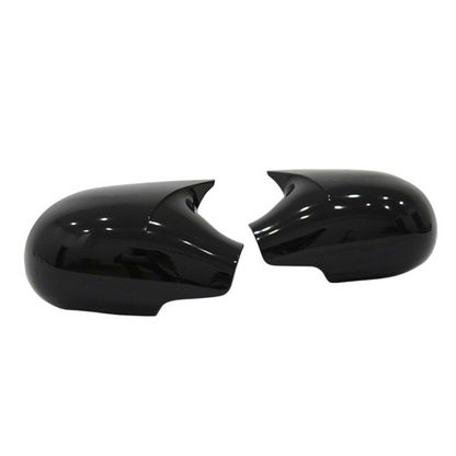 Cubierta de espejo retrovisor Batman Bat compatible con Citroen C2 2004-2008, plástico ABS negro piano