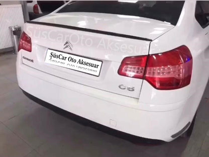 Spoiler de maletero Citroen C5, moldura de maletero Piano Black