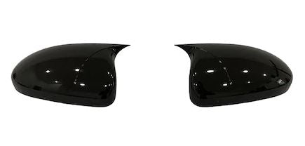 Chevrolet Cruze 2008-2016 Cubierta de espejo lateral Batman tipo murciélago, negro piano, plástico ABS