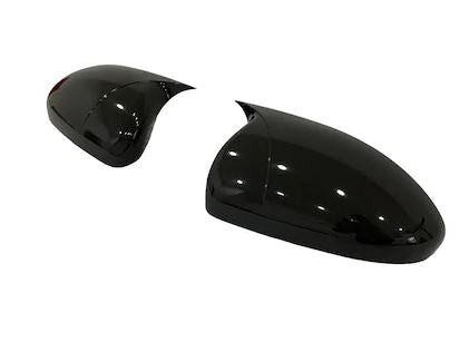 Cubiertas de Espejo Retrovisor Murciélago Batman con Intermitentes para Hyundai Accent Blue, Plástico ABS Negro Piano