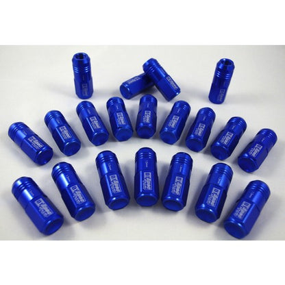 Juego de tuercas D1 Spec azul 20 unidades