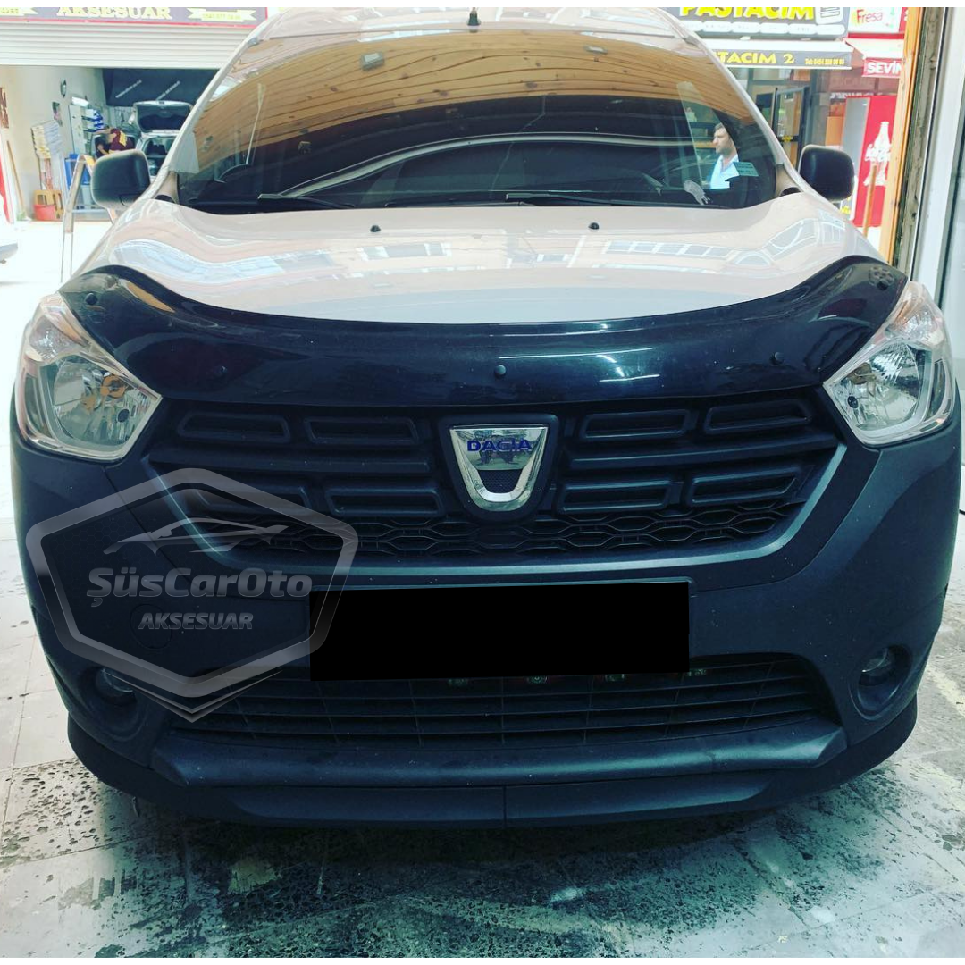 Dacia Dokker 2012-2022 Labio universal compatible Astra H Labio delantero flexible de 2 piezas Bajo parachoques de faldón Guardabarros delantero
