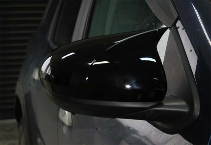 Dacia Duster 2 2018 y Posterior Tapa de Espejo Retrovisor Murciélago Negro Piano Plástico ABS