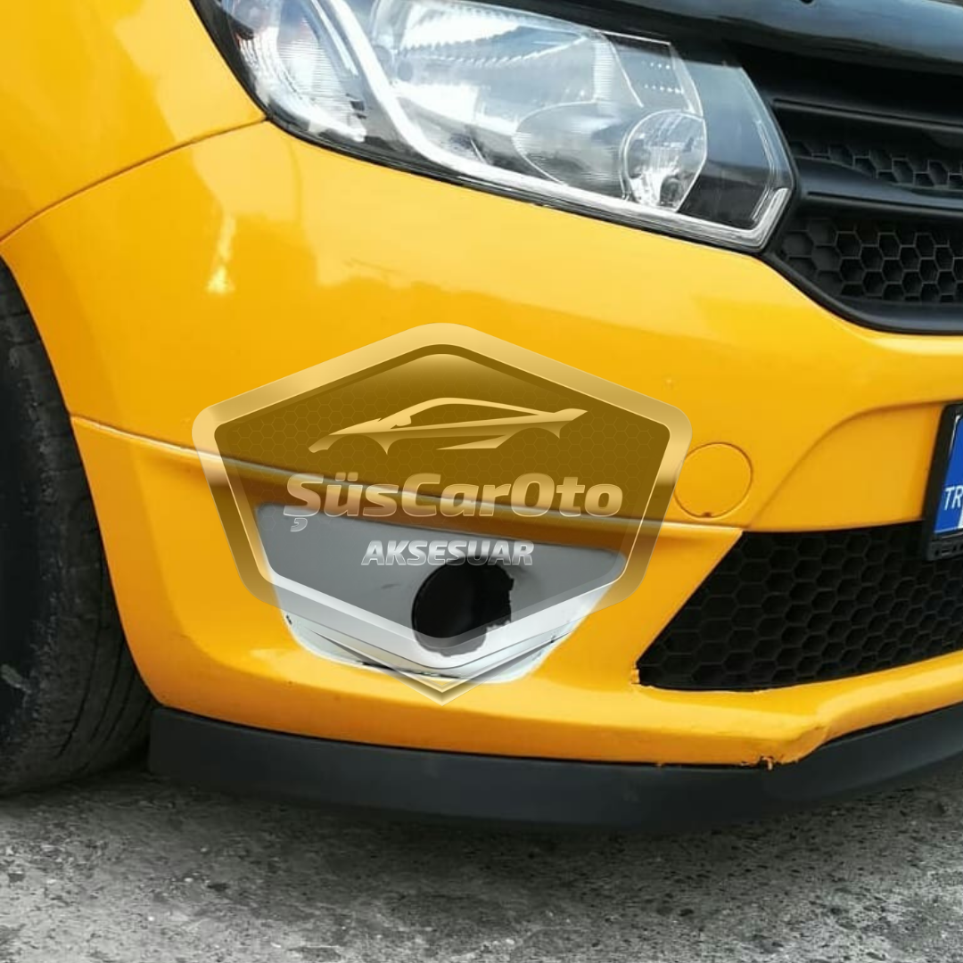 Dacia Logan 2009-2020 Universal Astra H Lip Flexible Labio Delantero 2 Piezas Separador Inferior de Parachoques Kit de Alerones Delanteros