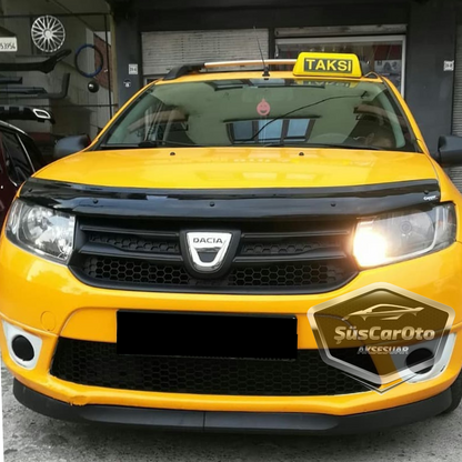 Dacia Logan 2009-2020 Universal Astra H Lip Flexible Labio Delantero 2 Piezas Separador Inferior de Parachoques Kit de Alerones Delanteros