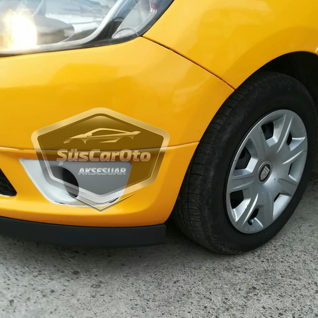Dacia Logan 2009-2020 Universal Astra H Lip Flexible Labio Delantero 2 Piezas Separador Inferior de Parachoques Kit de Alerones Delanteros