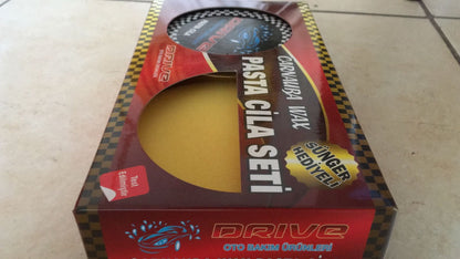 DRIVE Kit de Cera Abrillantadora de Carnauba